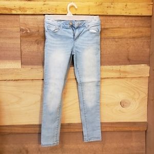 Girls size 8 skinny jeans